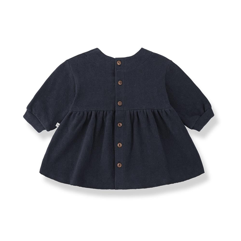 1+ In The Family Collared Tank Dress Rose Stripe