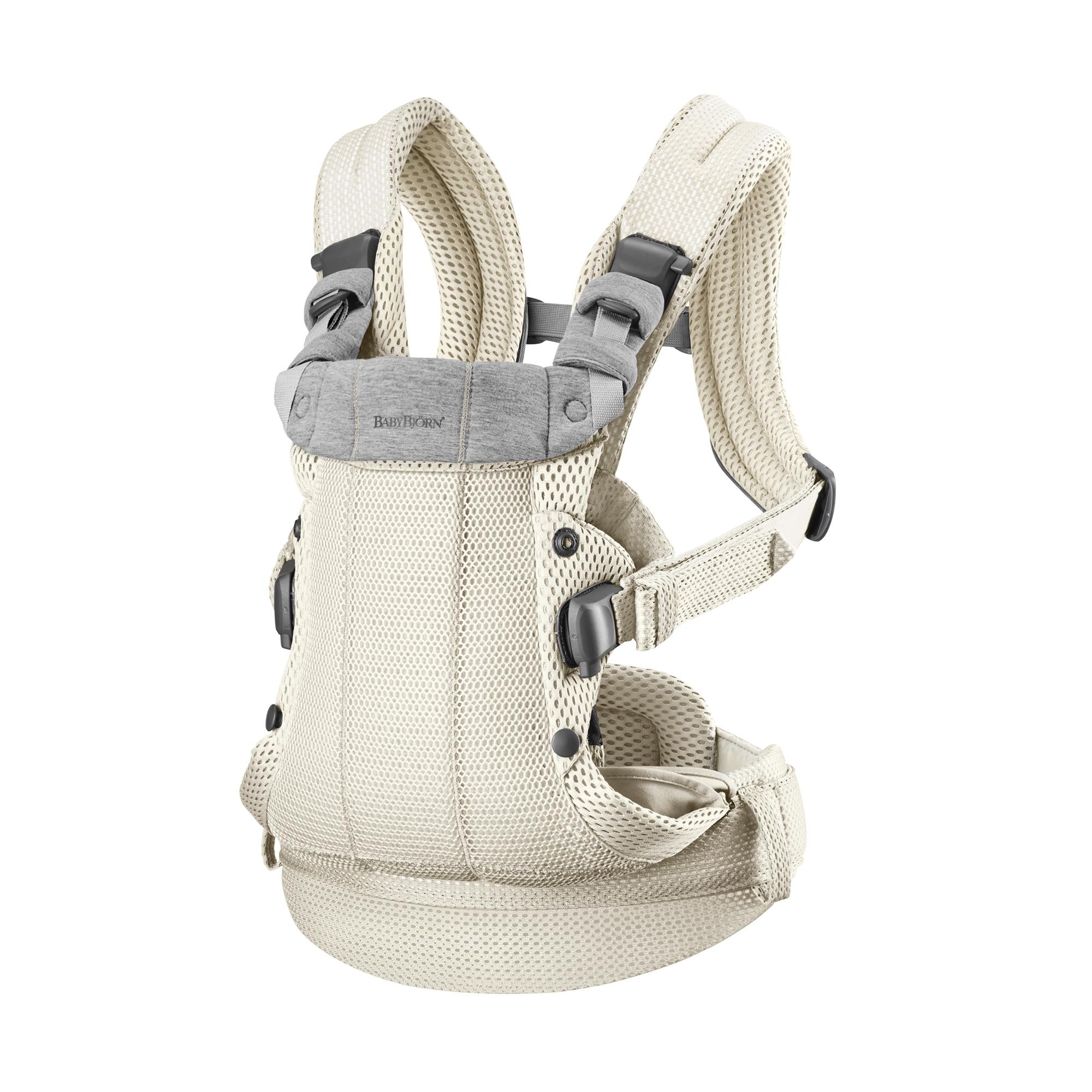 BABYBJÖRN Baby Carrier Harmony クリーム BabyBjörn Carrier Harmony Cream 3D Mesh | Posh Baby