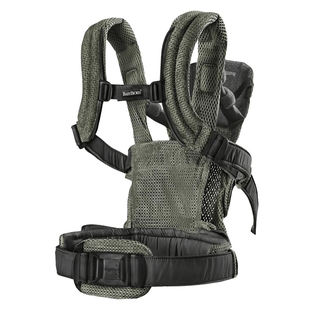 BabyBjörn Carrier Harmony Dark Green 3D Mesh | Posh Baby