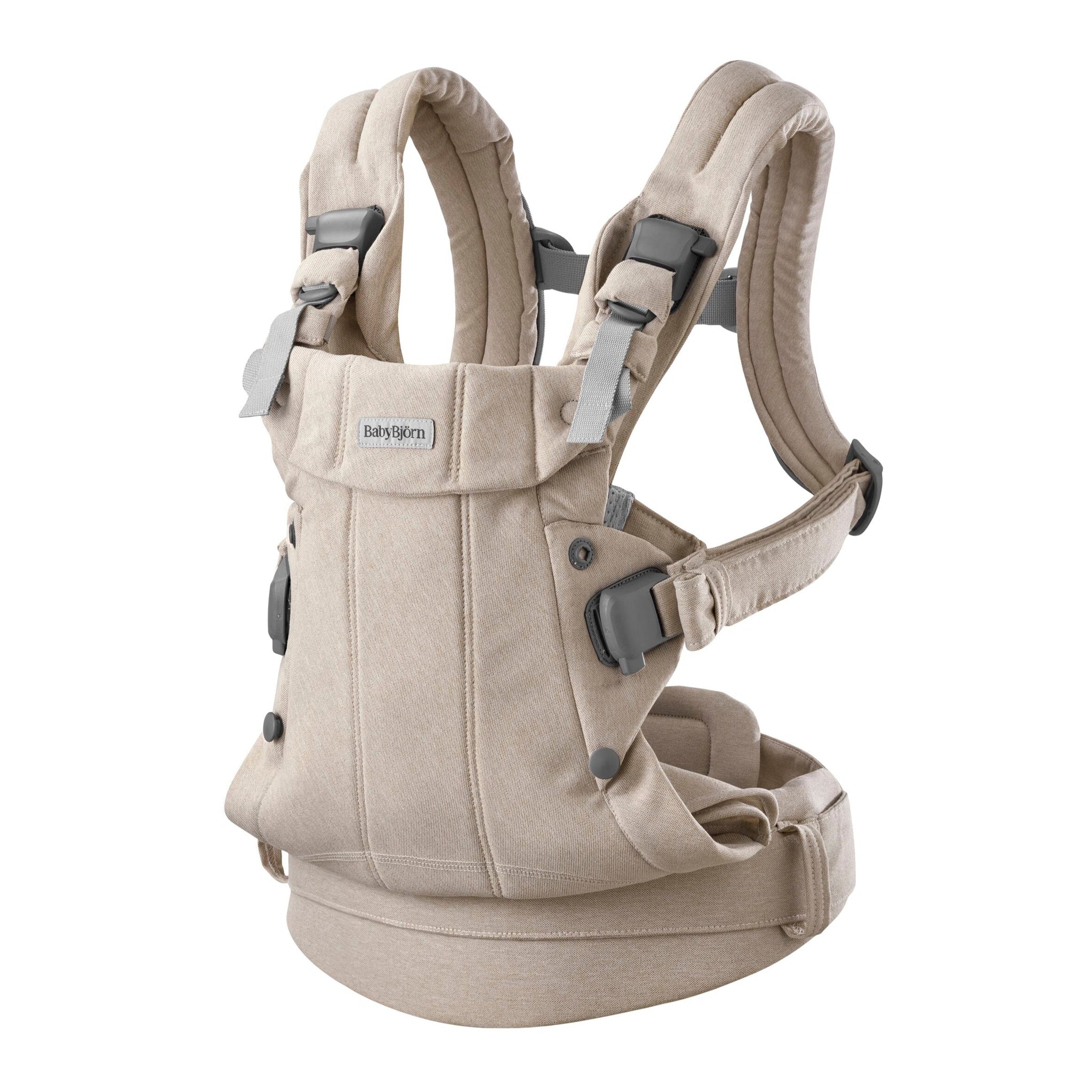 BabyBjörn Carrier Harmony Light Beige Melange | Posh Baby