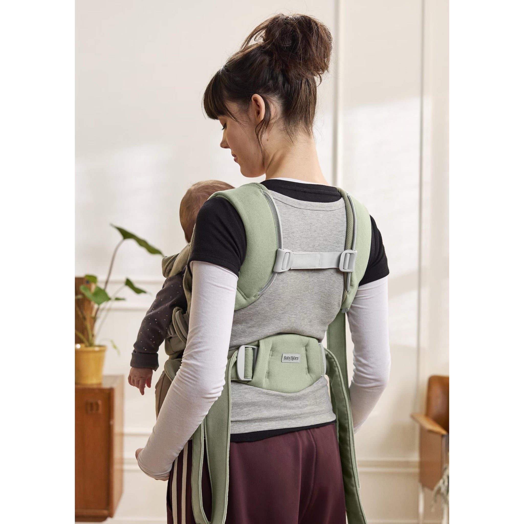 BabyBjörn Baby Carrier Hold Light Green | Posh Baby