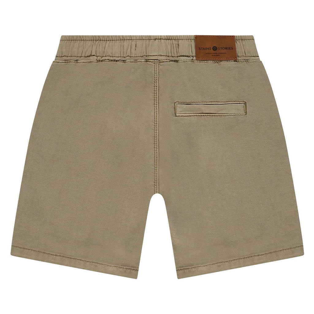 Babyface - Drawstring Shorts - Sand-Bottoms-3T-Posh Baby