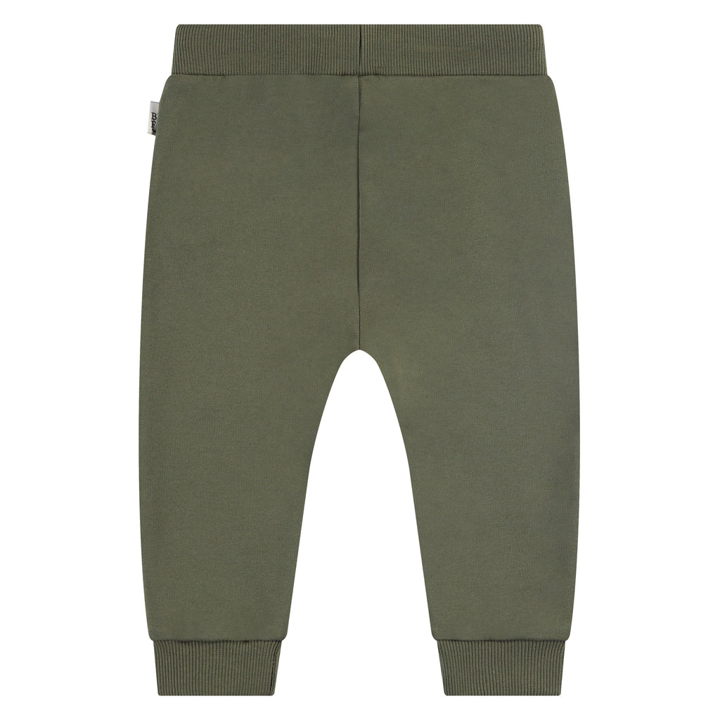 Babyface - Drawstring Sweatpants - Forest Green-Bottoms-0-3M-Posh Baby