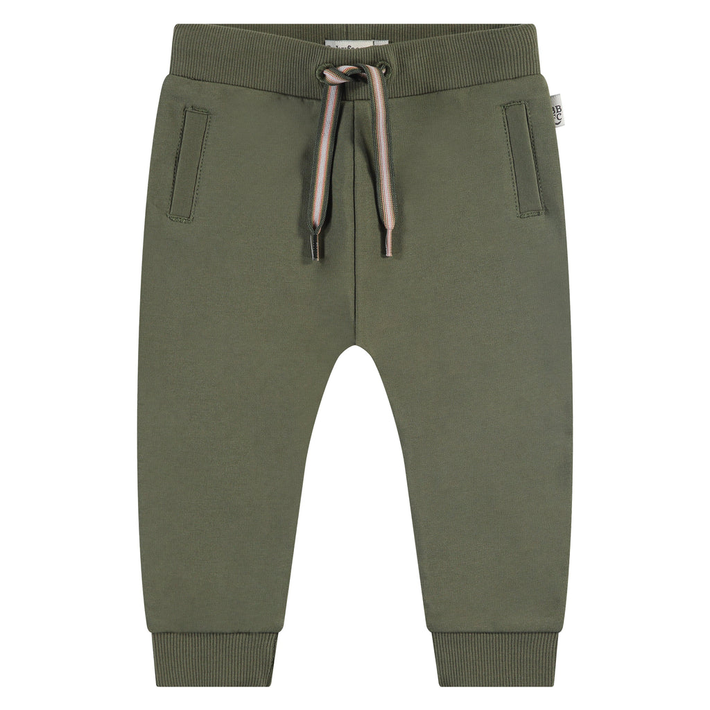 Babyface - Drawstring Sweatpants - Forest Green-Bottoms-0-3M-Posh Baby