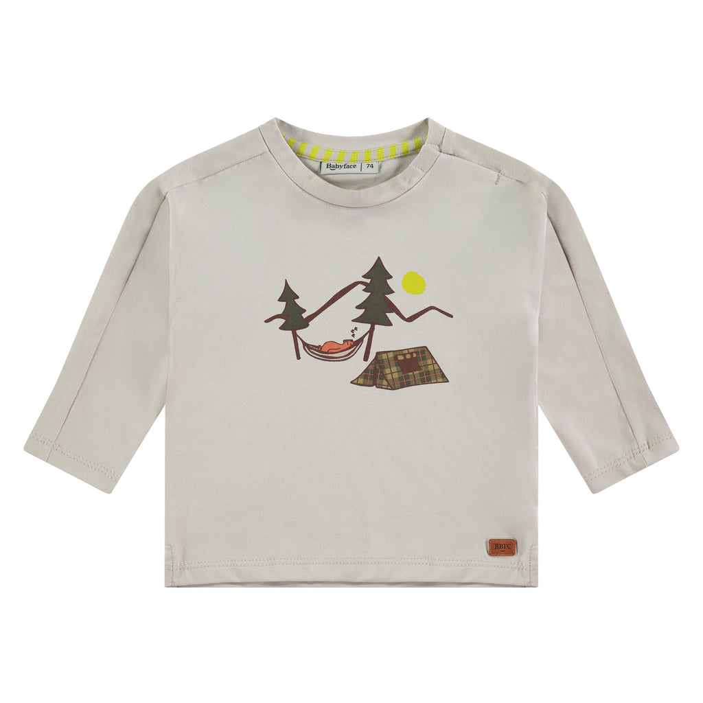 Babyface - Long Sleeve Top - Camping-Long Sleeves-0-3M-Posh Baby