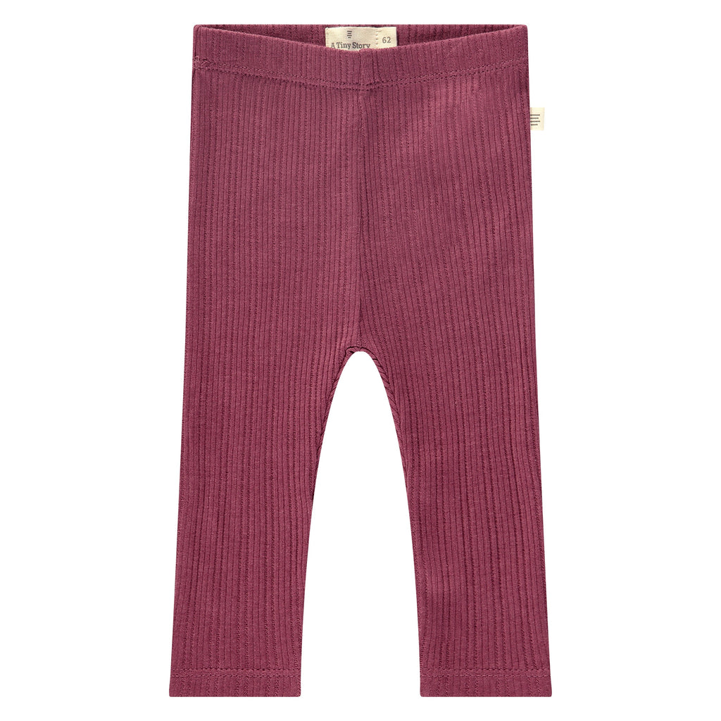 Babyface - Organic Kimono Top + Legging Set - Cranberry-Sets-Newborn-Posh Baby