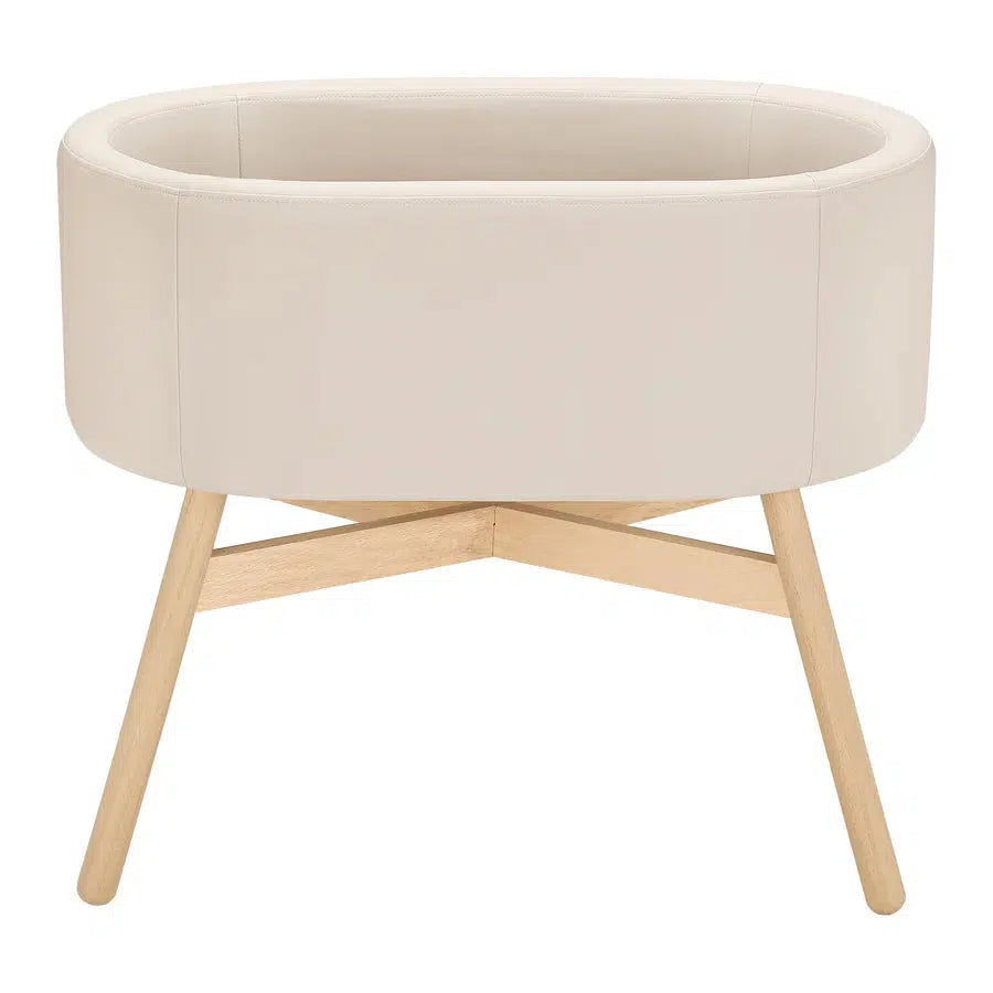 Babyletto - Capsule Bassinet - Ivory-Bassinets + Cradles-Store Pickup in 2-5 Weeks / POST RESTOCK DATE - Early January-Posh Baby