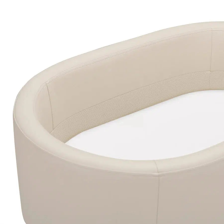 Babyletto - Capsule Bassinet - Ivory-Bassinets + Cradles-Store Pickup in 2-5 Weeks / POST RESTOCK DATE - Early January-Posh Baby