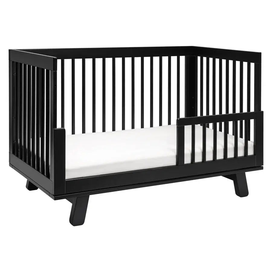 Babyletto - Hudson 3-in-1 Convertible Crib - Black-Cribs-Store Pickup in 2-5 Weeks-Posh Baby