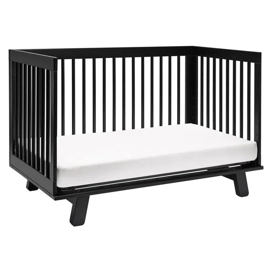 Babyletto - Hudson 3-in-1 Convertible Crib - Black-Cribs-Store Pickup in 2-5 Weeks-Posh Baby