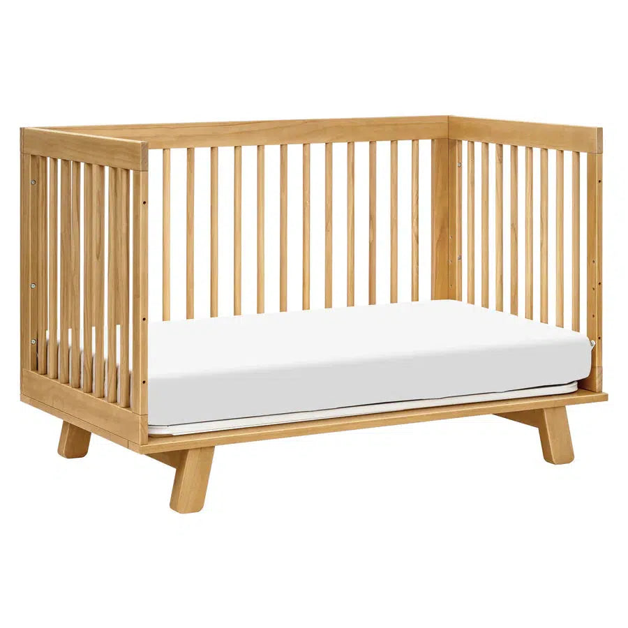 Babyletto - Hudson 3-in-1 Convertible Crib - Honey-Cribs-Store Pickup in 2-5 Weeks-Posh Baby