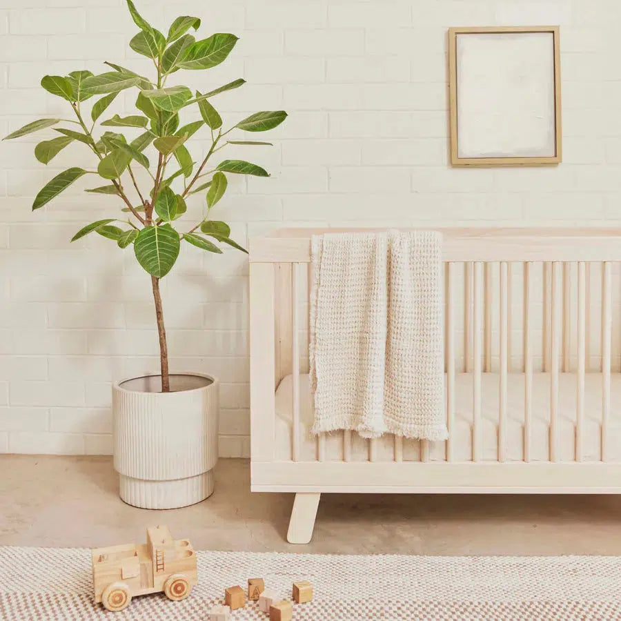 Babyletto - Hudson 3-in-1 Convertible Crib - Washed Natural-Cribs-Store Pickup in 2-5 Weeks-Posh Baby