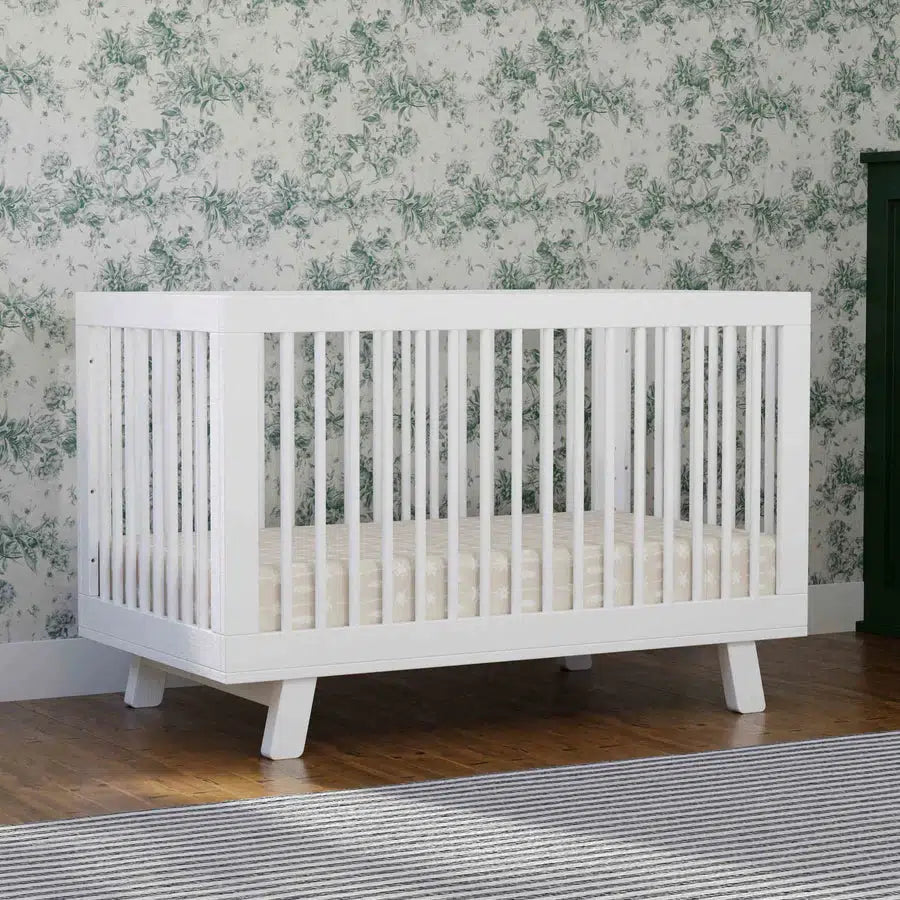 Babyletto - Hudson 3-in-1 Convertible Crib - White-Cribs-Store Pickup in 2-5 Weeks / Post Restock Date - Late January-Posh Baby