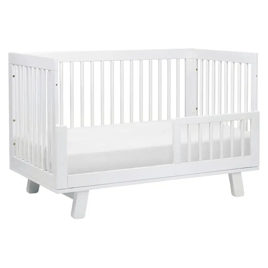 Babyletto - Hudson 3-in-1 Convertible Crib - White-Cribs-Store Pickup in 2-5 Weeks / Post Restock Date - Late January-Posh Baby