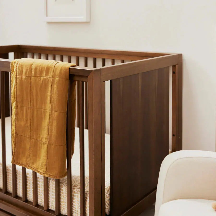 Babyletto - Peggy 3-in-1 Convertible Crib - Natural Walnut-Cribs-Store Pickup in 2-5 Weeks-Posh Baby