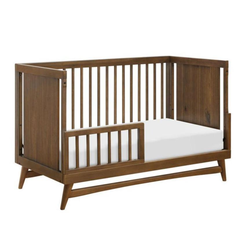 Babyletto - Peggy 3-in-1 Convertible Crib - Natural Walnut-Cribs-Store Pickup in 2-5 Weeks-Posh Baby