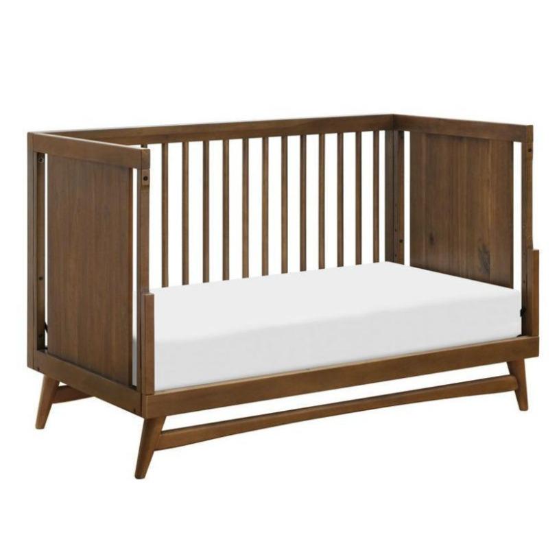 Babyletto - Peggy 3-in-1 Convertible Crib - Natural Walnut-Cribs-Store Pickup in 2-5 Weeks-Posh Baby