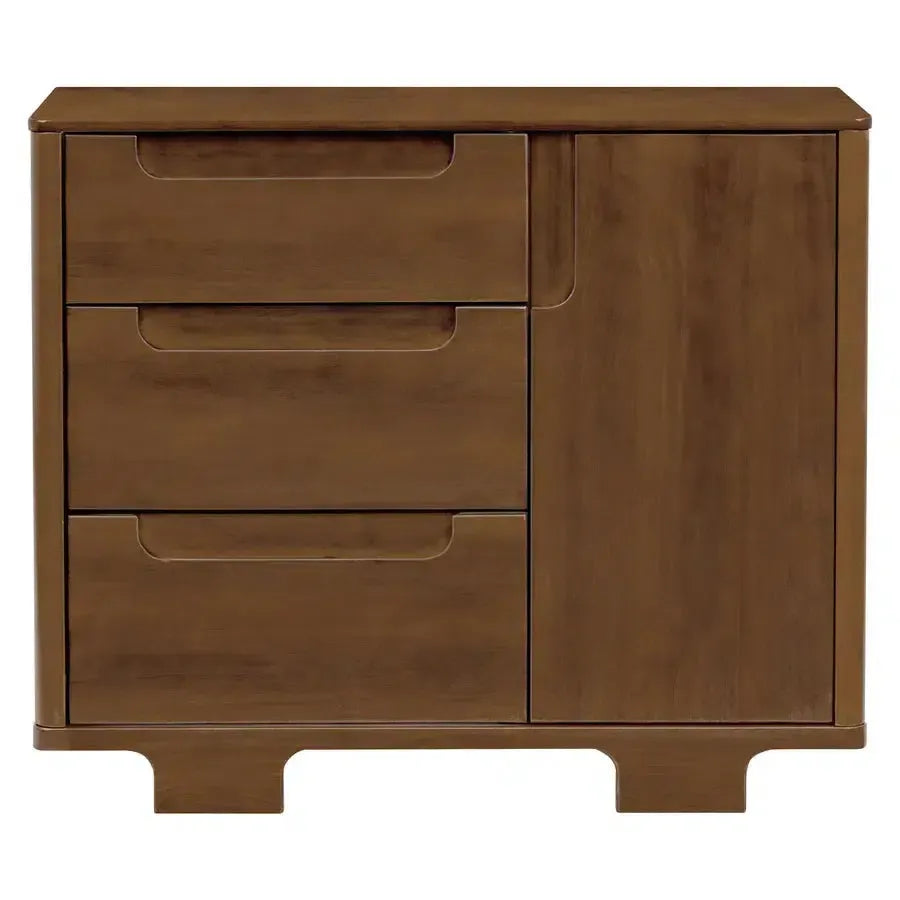 solid wood dresser changing table low voc water-based finish eu Clover Green 6 Drawer Changing Table