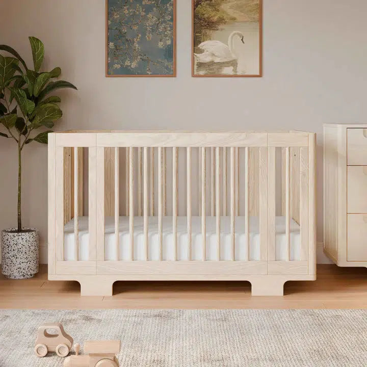 Babyletto - Yuzu Convertible Crib - Washed Natural-Cribs-Store Pickup in 2-5 Weeks-Posh Baby