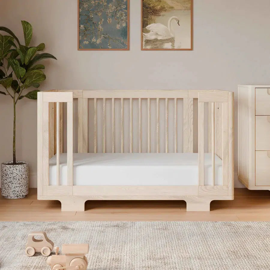 Babyletto - Yuzu Convertible Crib - Washed Natural-Cribs-Store Pickup in 2-5 Weeks / POST RESTOCK DATE - Late January-Posh Baby