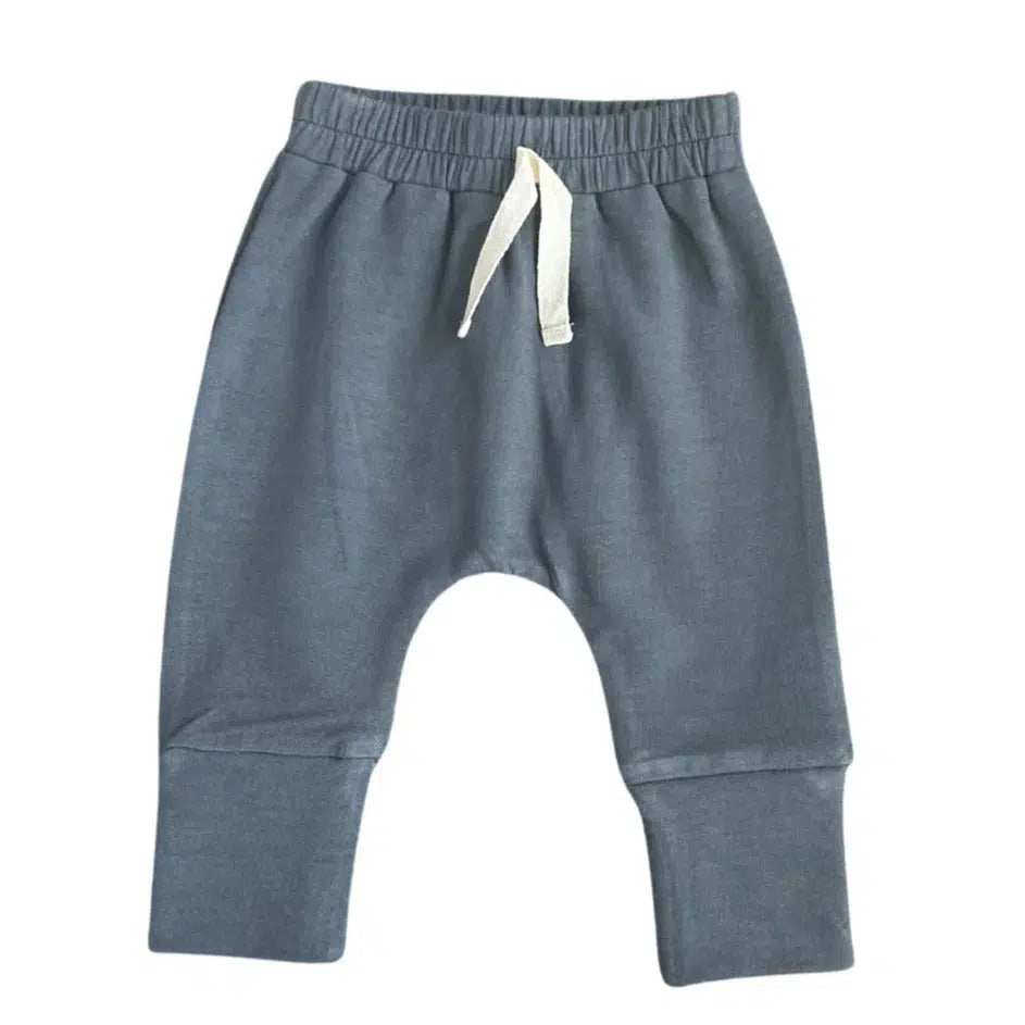 Babysprouts - Slim Harem Pants - Greywash-Bottoms-12-18M-Posh Baby