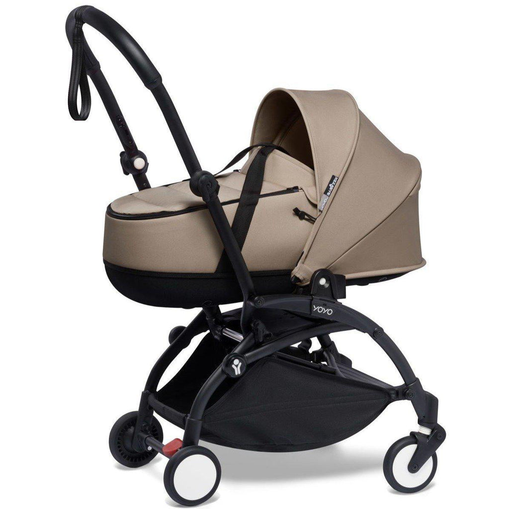 Babyzen - YOYO Bassinet - Taupe-Stroller Bassinets + Stands-Posh Baby