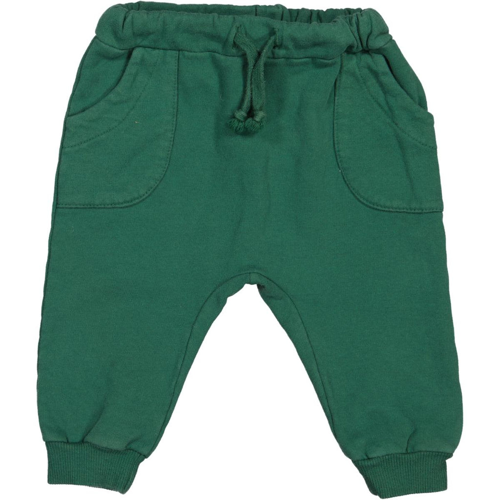 Bean's (Barcelona) - Organic Fleece Jogger - Green-Bottoms-0-3M-Posh Baby