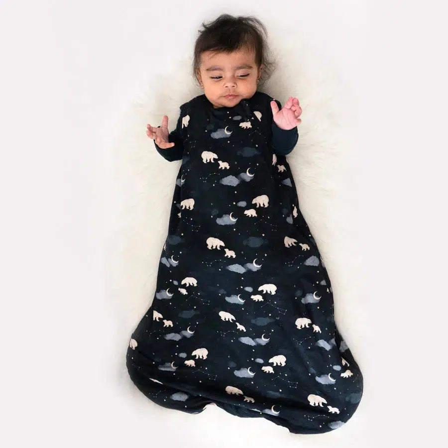 Belan.J - Bamboo Sleep Sack - 1.0 TOG - Polar Bears-Sleep Sacks + Bags-0-6M-Posh Baby