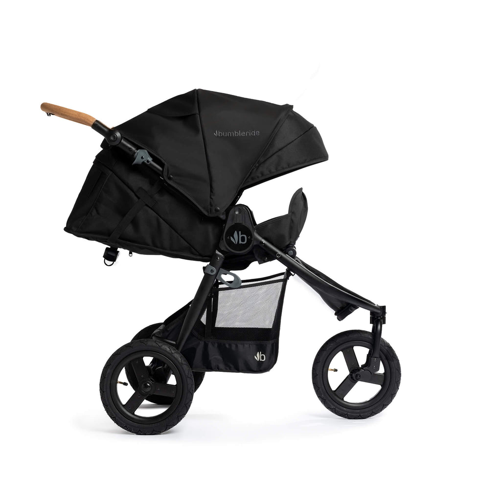 Bumbleride - 2024 Indie Stroller - Black-Full Size Strollers-Posh Baby