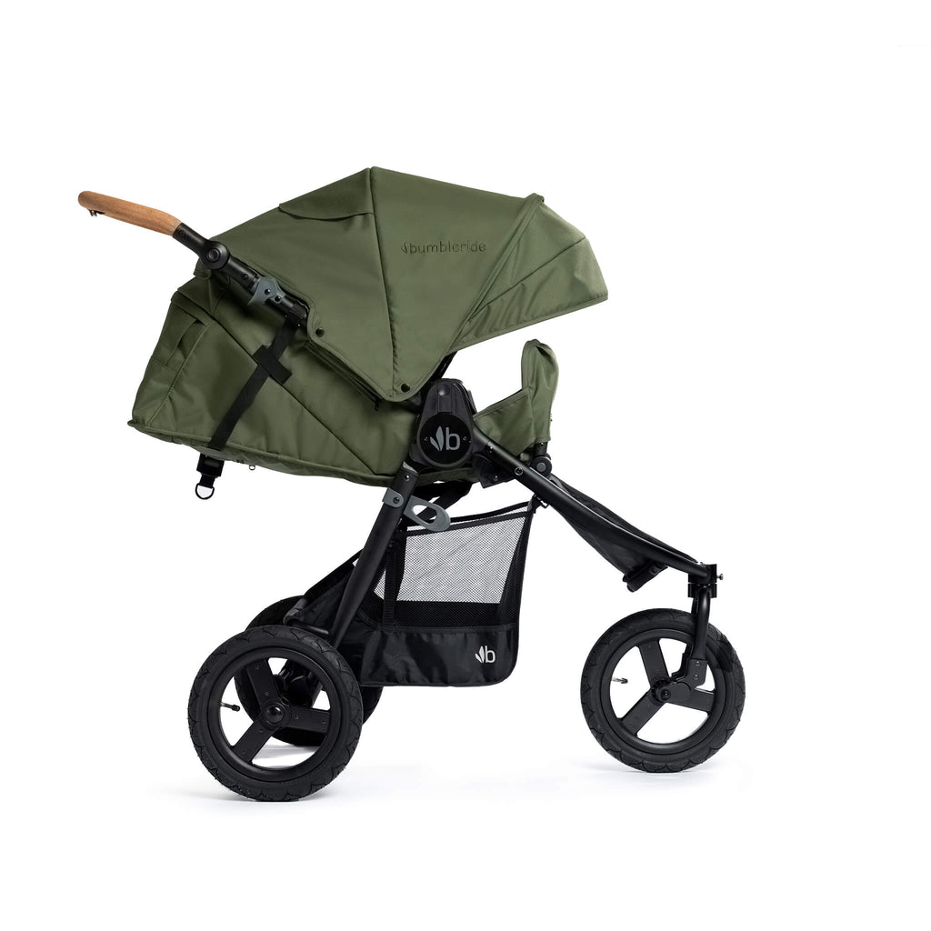 Bumbleride - 2024 Indie Stroller - Olive-Full Size Strollers-Posh Baby