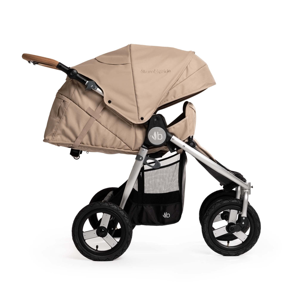 Bumbleride - 2024 Indie Twin Stroller - Sand-Side-by-Side Double Strollers-Posh Baby