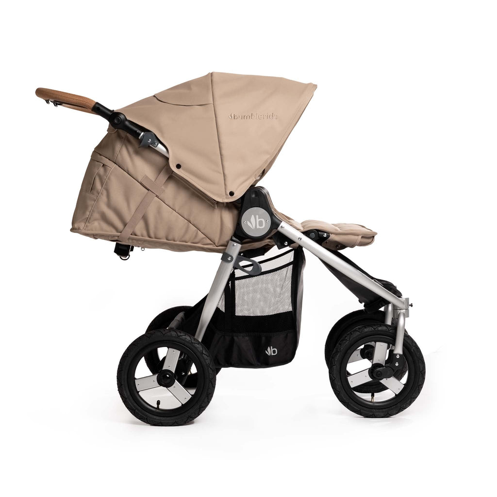 Bumbleride - 2024 Indie Twin Stroller - Sand-Side-by-Side Double Strollers-Posh Baby