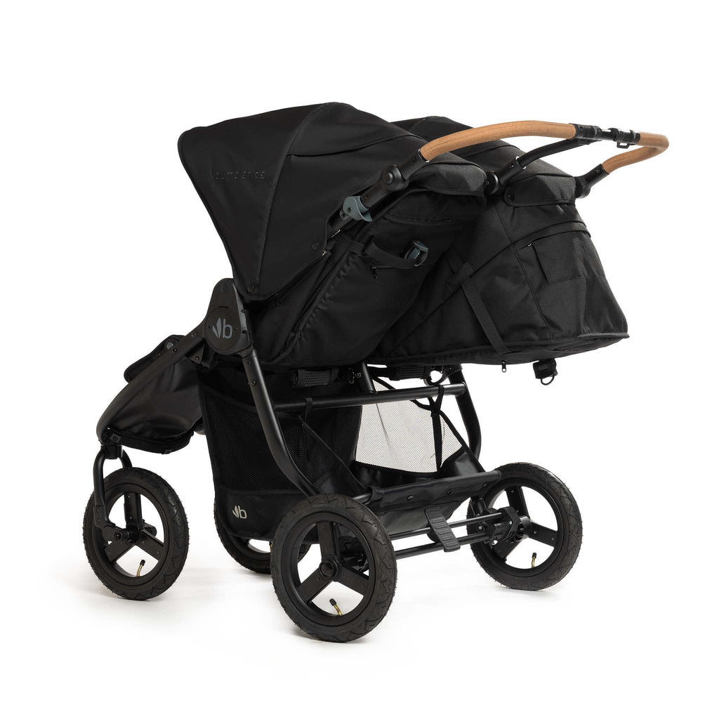 Bumbleride - Indie Twin Stroller - Black-Side-by-Side Double Strollers-Posh Baby