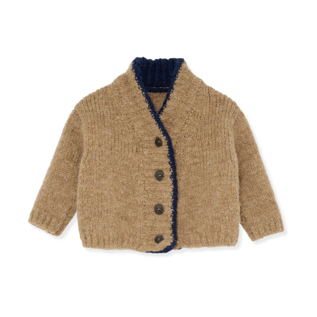 Cozmo (Barcelona) - Tricot Cardigan - Colorblock-Sweaters + Cardigans + Jackets-0-3M (3M)-Posh Baby