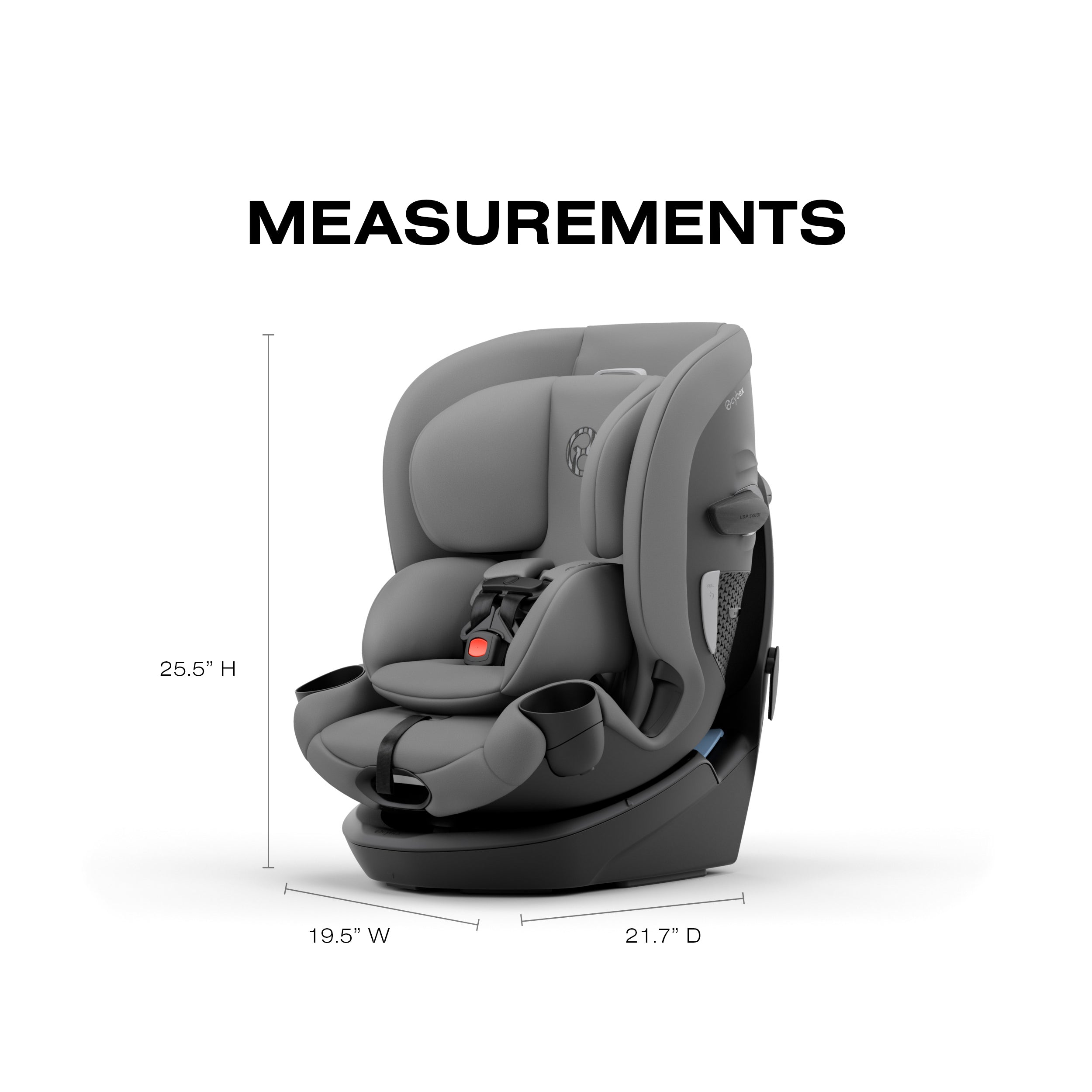 maxi cosi car seat vs cybex Callisto G 360 Select Rotating All-in-One Convertible Car Seat by Cybex Grey