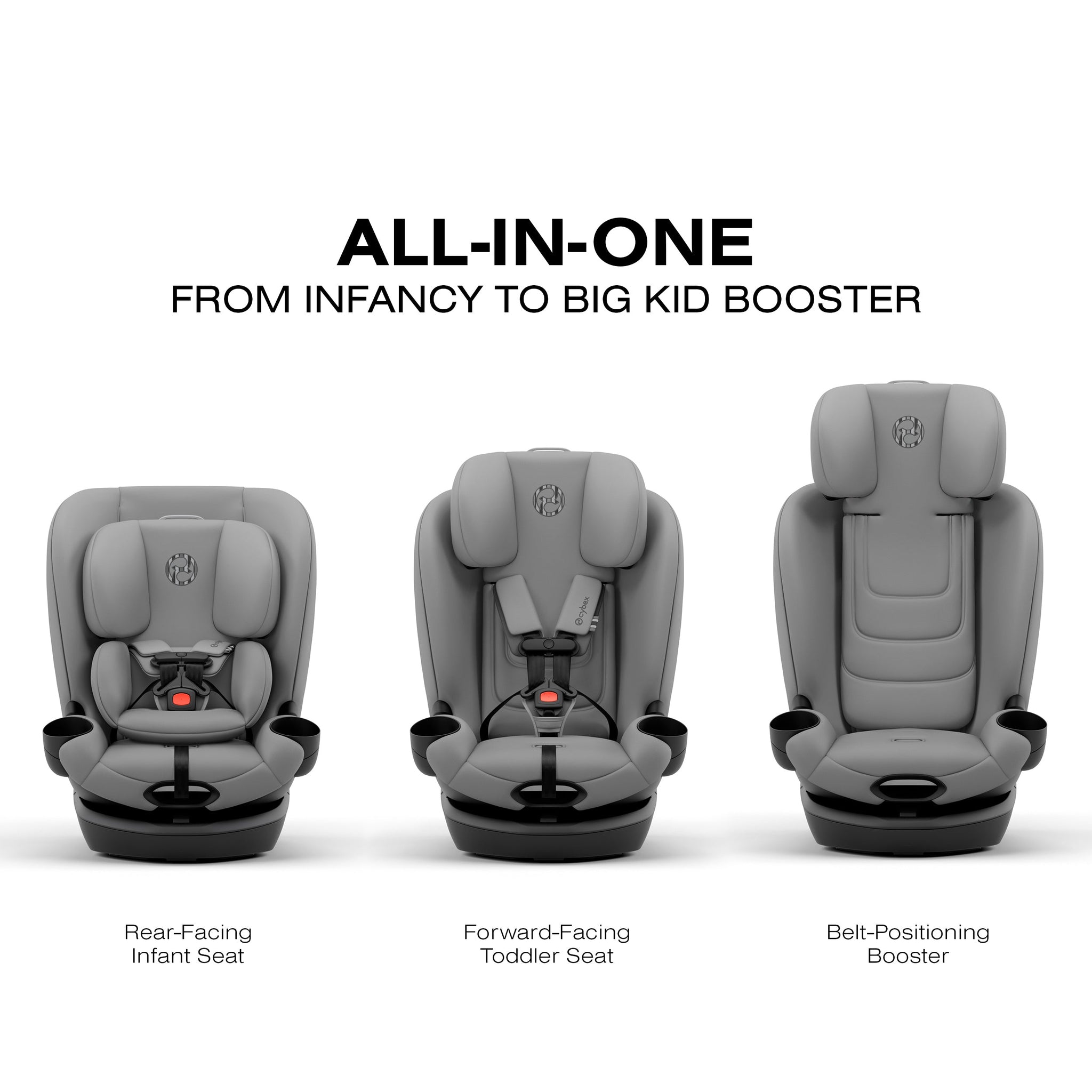cybex safest car seat Callisto G 360 Select Rotating All-in-One Convertible Car Seat by Cybex Grey