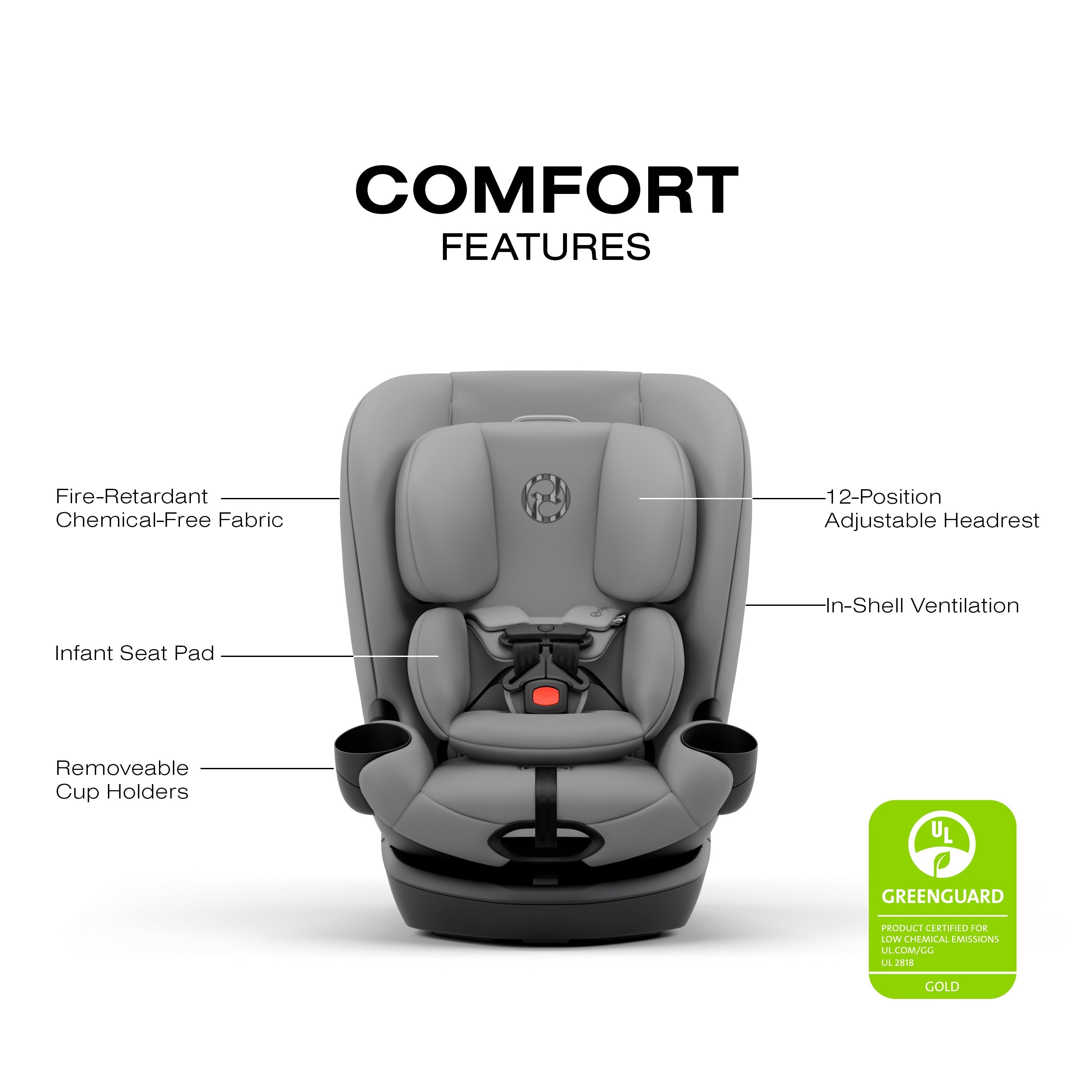 cybex usa car seats Callisto G 360 Select Rotating All-in-One Convertible Car Seat by Cybex Grey