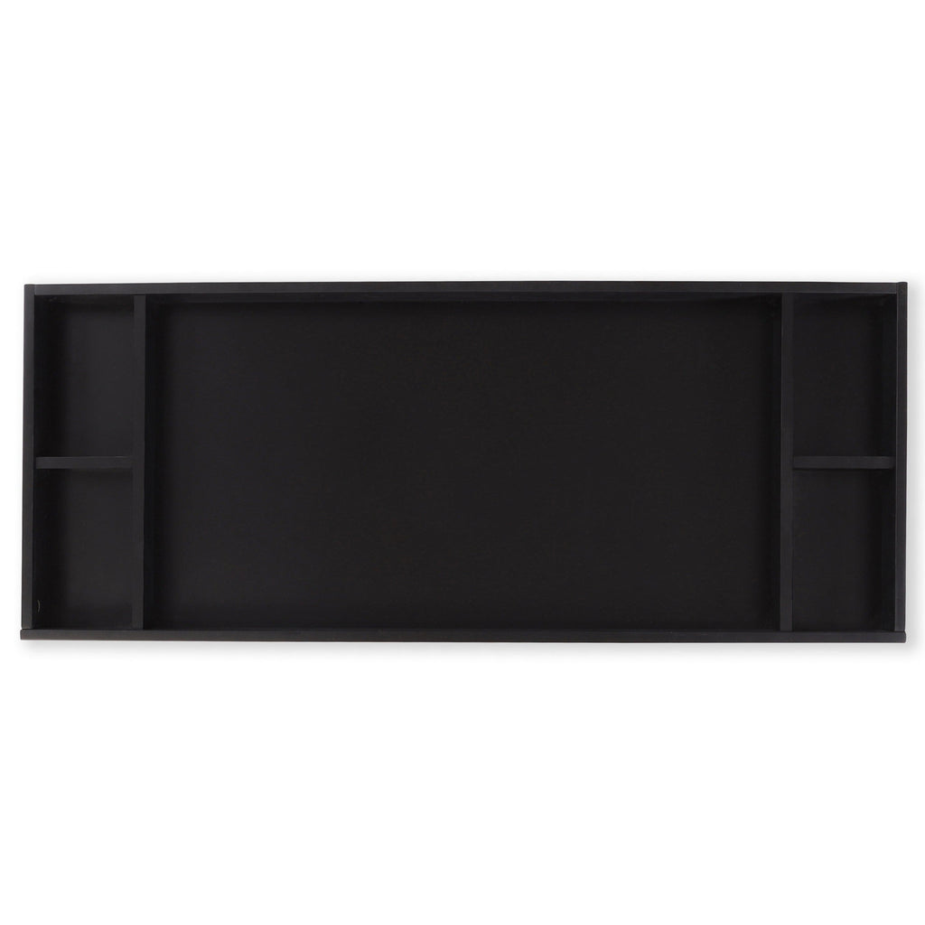 Dadada - 48" Painted Changing Tray for Soho + Bliss Dressers-Dressers + Changing Tables-Black-Posh Baby