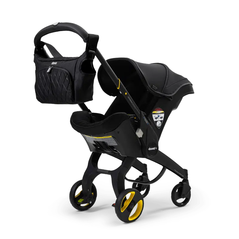 Doona - Infant Car Seat + Stroller + Base - Midnight Black-Infant Car Seats-Posh Baby