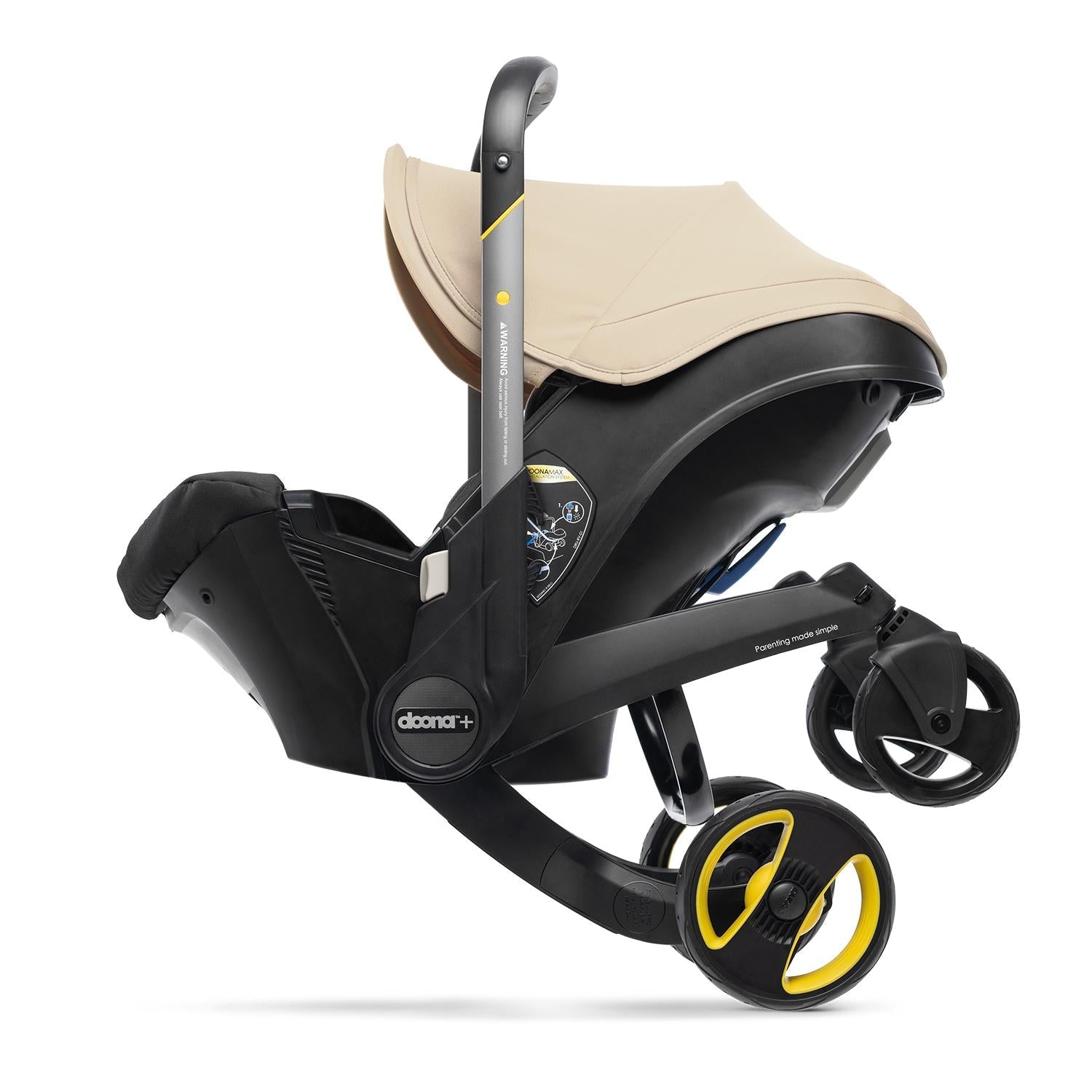 beige doona stroller Doona Infant Car Seat & Stroller Sahara Sand