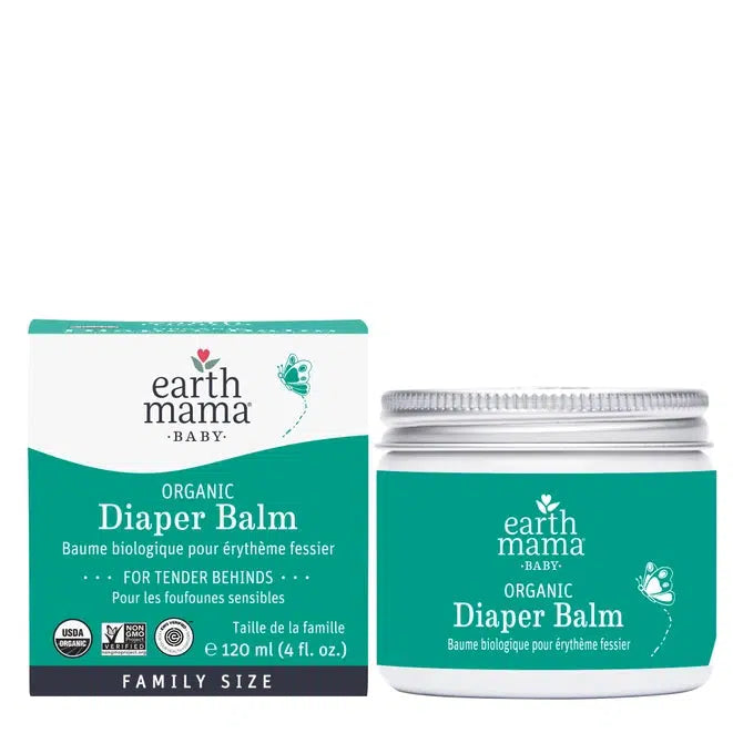 Earth Mama Organics - Organic Diaper Balm-Skin Care-4oz-Posh Baby