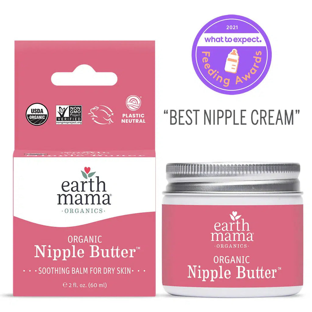 Earth Mama Organics - Organic Nipple Butter-Just For Mom-Posh Baby