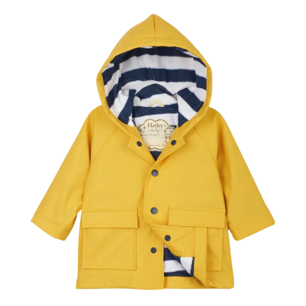 Hatley - Baby Raincoat - Yellow-Coats + Outerwear-9-12M-Posh Baby