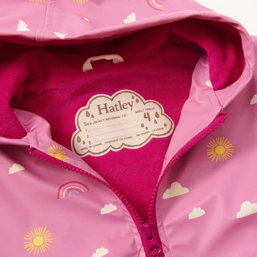 Hatley - Zip Up Rain Jacket - Sun Charms-Coats + Outerwear-2Y-Posh Baby