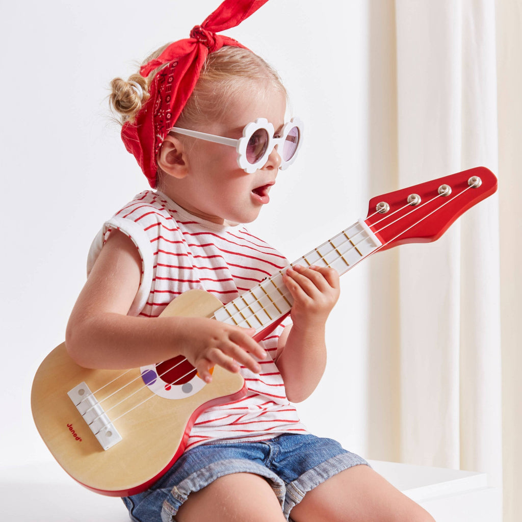 Janod - Confetti Rock Guitar-Musical Toys-Posh Baby