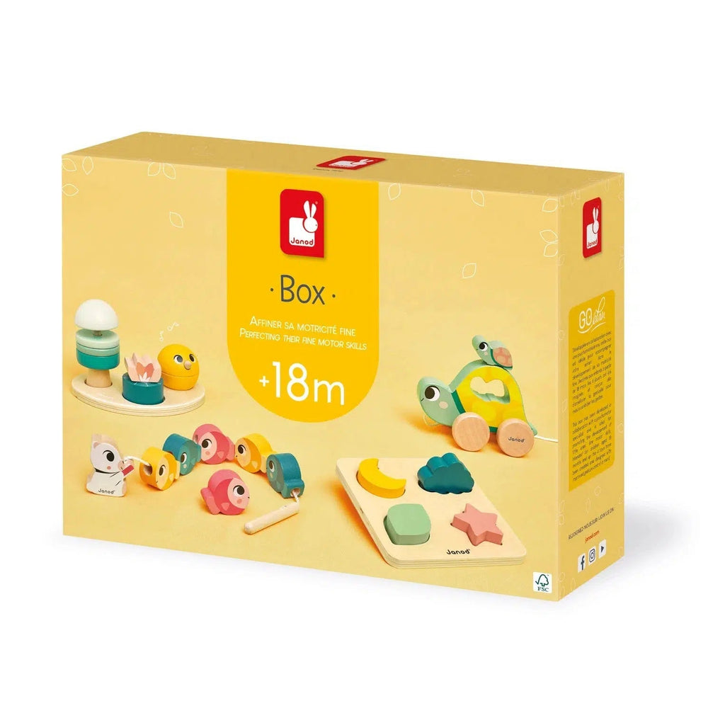 Janod - Toy Box - 18 Months-Musical Toys-Posh Baby