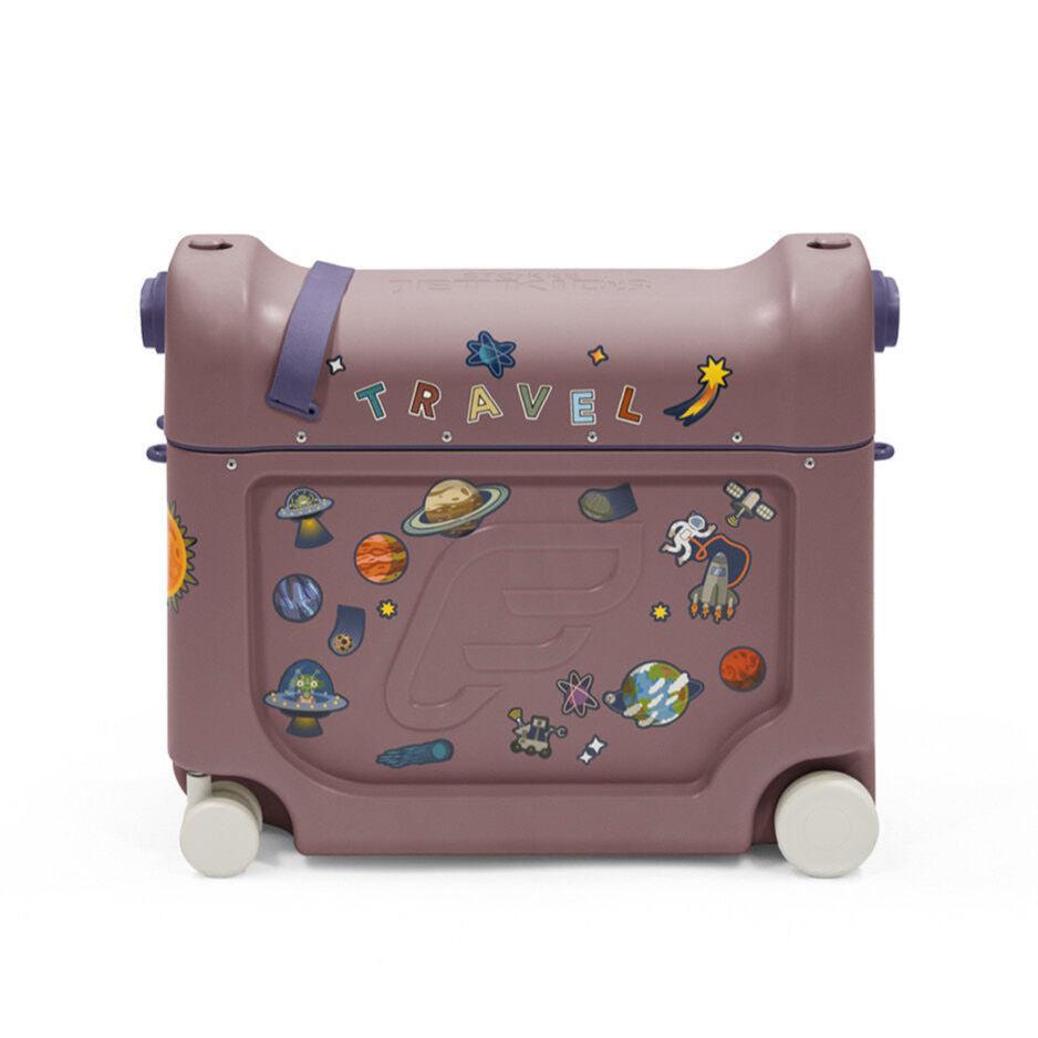 stokke bedbox carry on suitcase Stokke JetKids by Stokke Ride On Bed Box Suitcase Hazy…