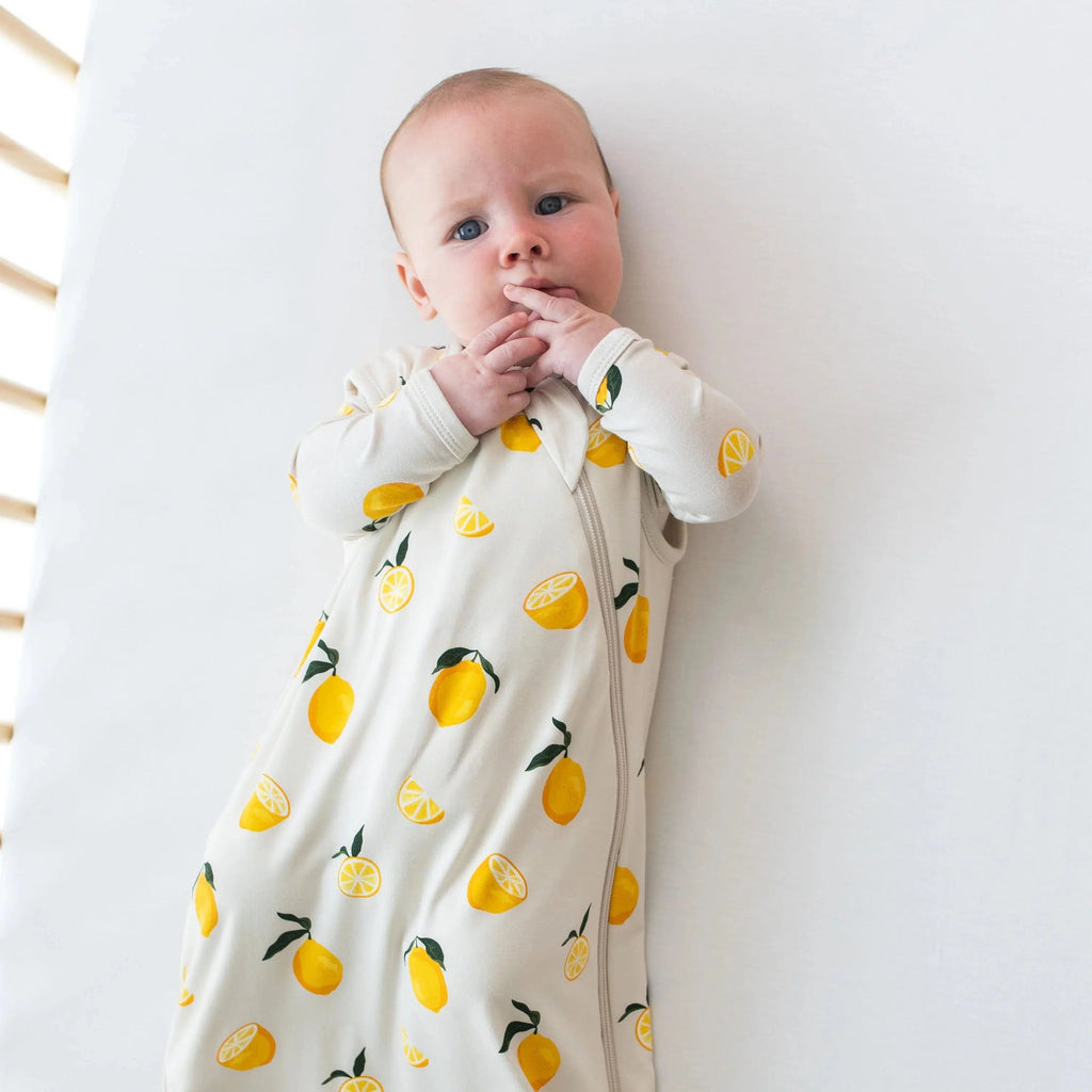 Kyte Baby - Sleep Sack - 0.5 TOG - Limited Edition - Lemon-Sleep Sacks + Bags-L-Posh Baby