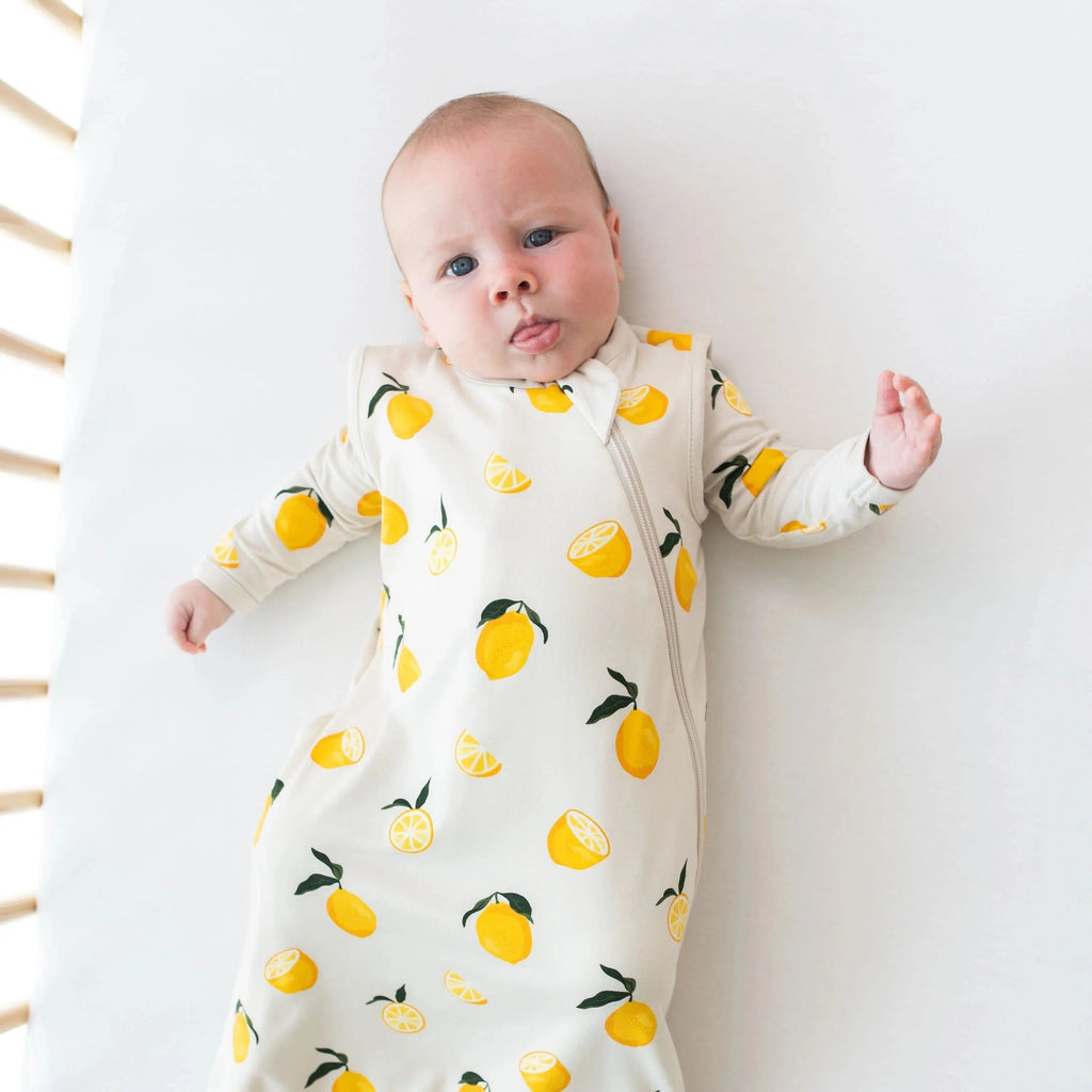 Kyte Baby - Sleep Sack - 0.5 TOG - Limited Edition - Lemon-Sleep Sacks + Bags-L-Posh Baby