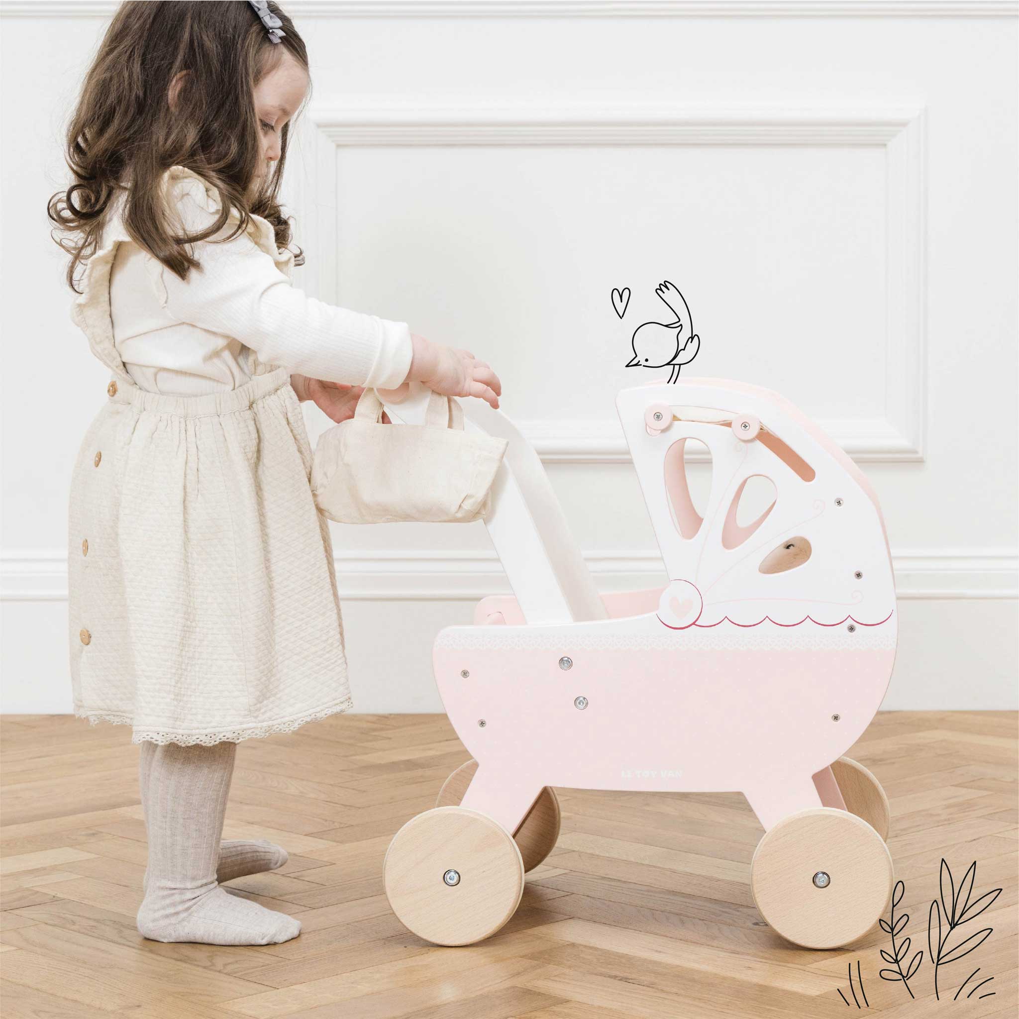 Sweet Dreams Doll Pram